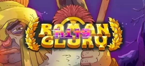 Tampilan visual permainan slot Roman Glory dengan tema Romawi kuno